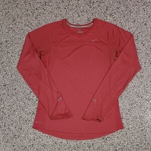Nike Dri-FIT Long Sleeve Running Shirt Size Medium